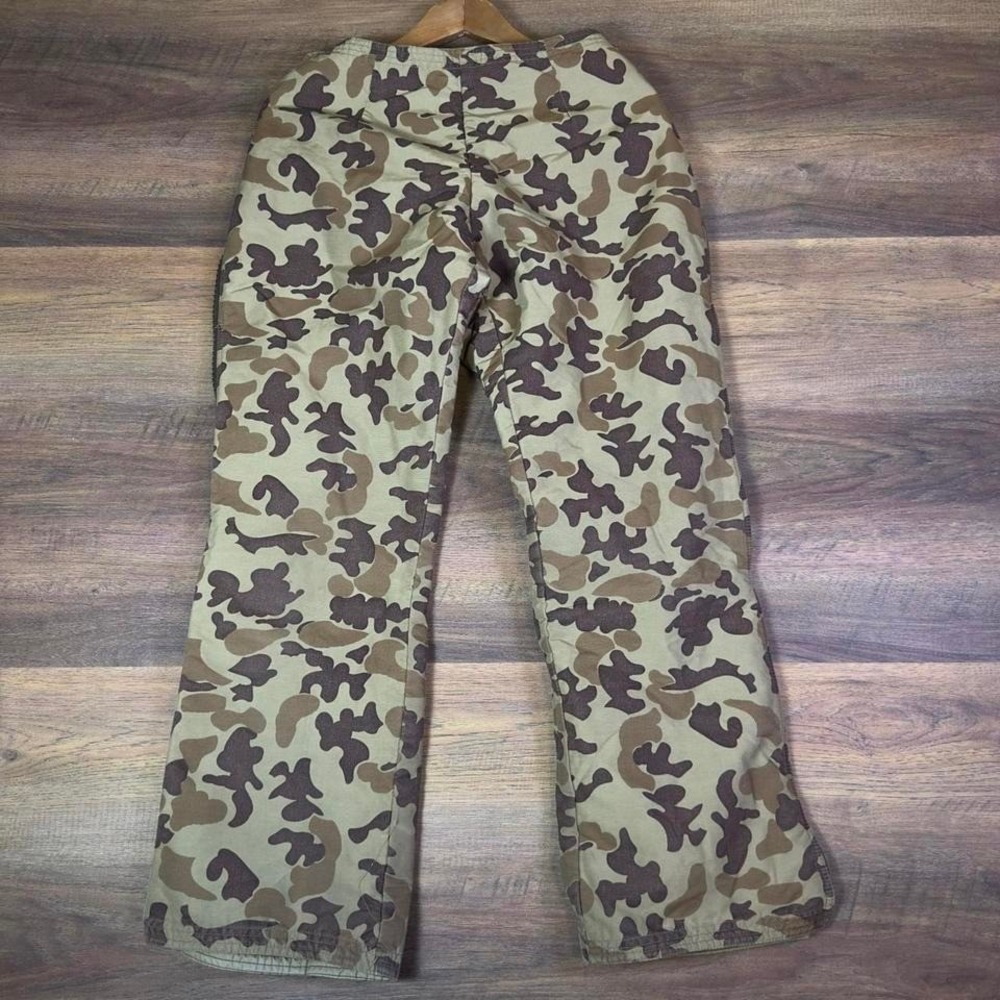 Orvis Fishing Tackle Camo Pants Men's 30x28 Vintage USA Made